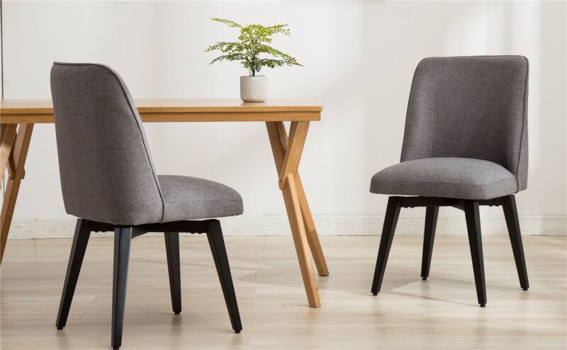 Baxton Studio Sorrento Mid-Century Retro Modern Fabric Upholstered Wooden Lounge Chair - Image 3